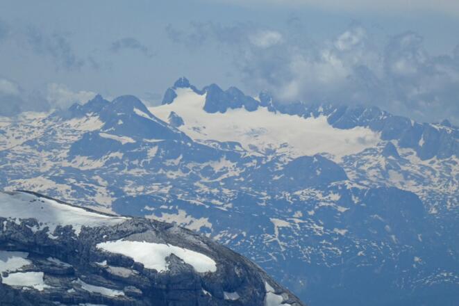 Teleblick in Richtung Dachstein