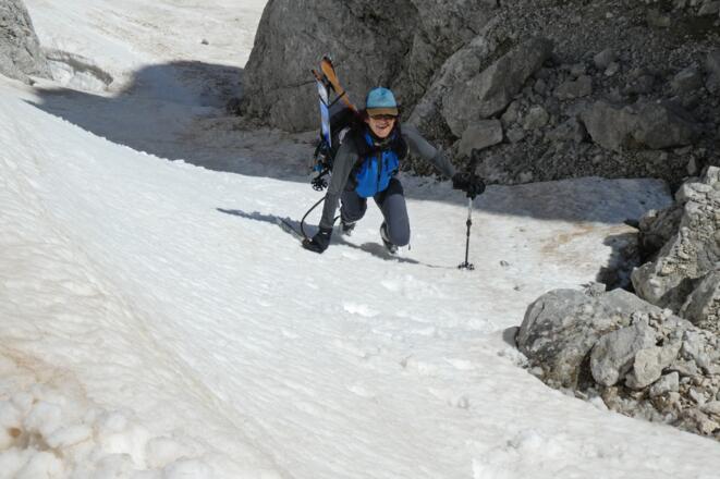 Ausstieg aus dem Brentnerkar
