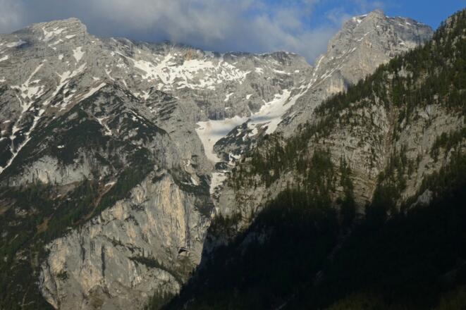 Das Brentnerkar vom hinteren Stodertal aus gesehen