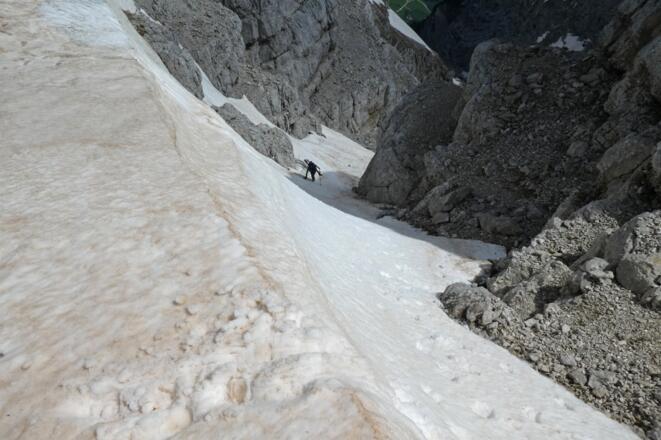 Ausstieg aus dem Brentnerkar