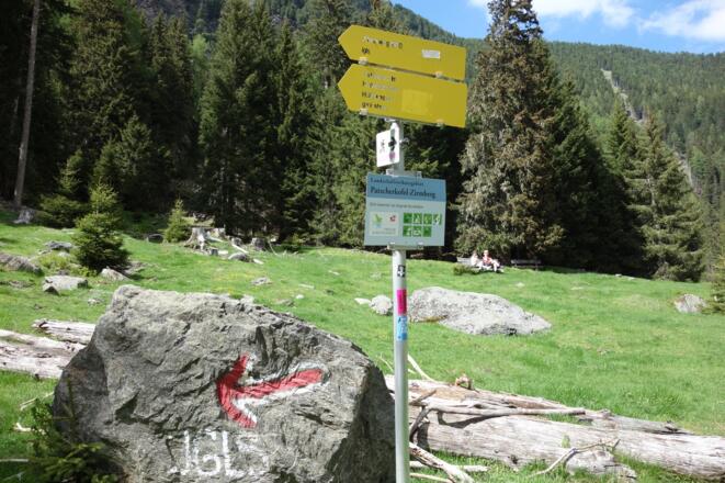 und in den Steig nach Igls einfädeln