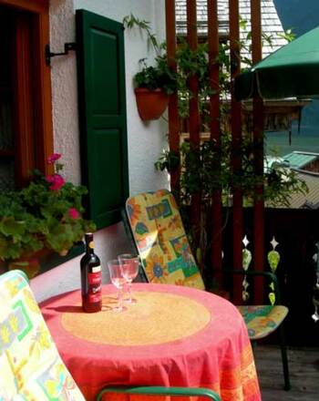 Balkon des Haus Cian in Hallstatt