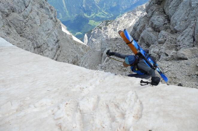 Ausstieg aus dem Brentnerkar