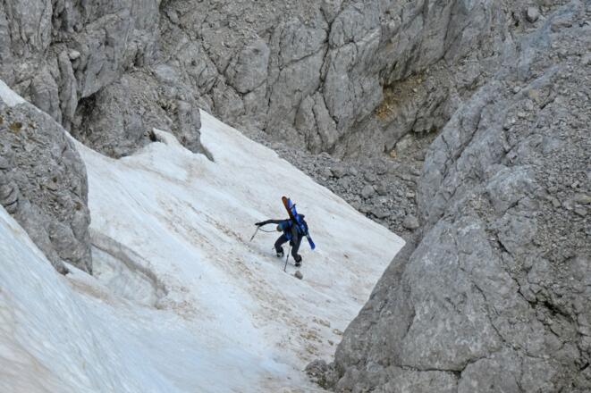 Ausstieg aus dem Brentnerkar