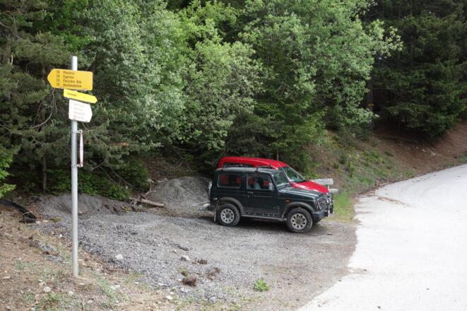 Parkmöglichkeit am Ausgangspunkt
