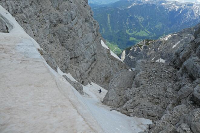 Ausstieg aus dem Brentnerkar