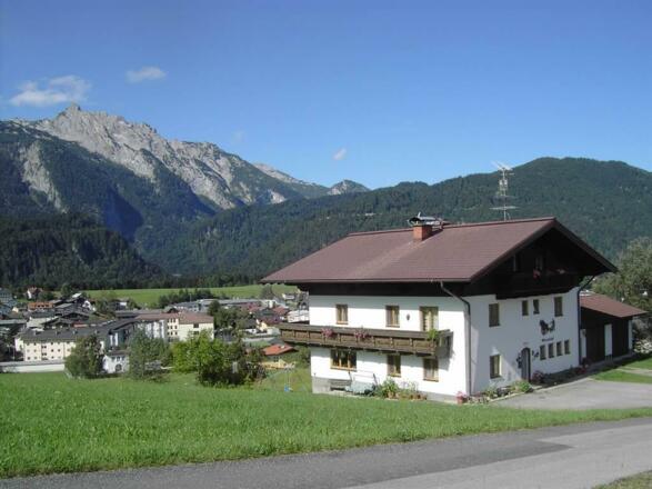 Blick auf unser Haus
