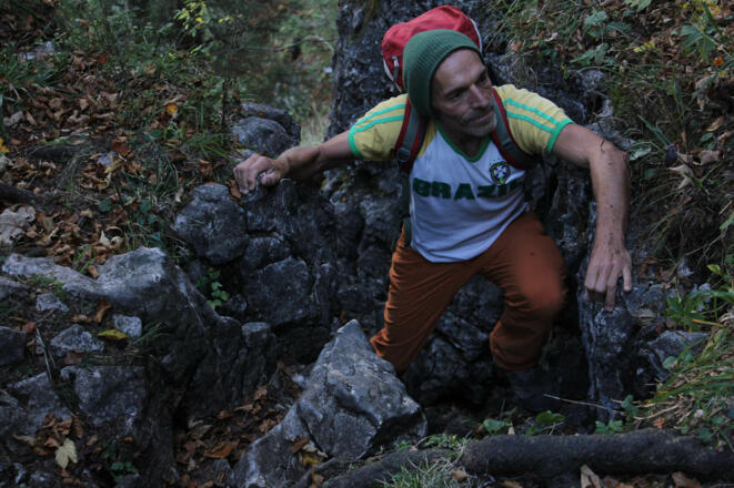 Schlüsselstelle im Wald