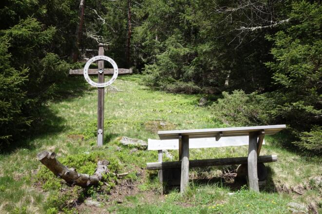 Wegkreuz beim Meißnerhaus