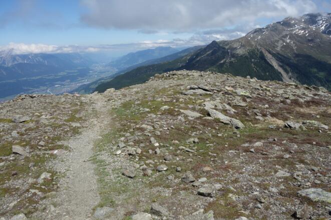 Blick ins Unterinntal und Richtung Glungezer