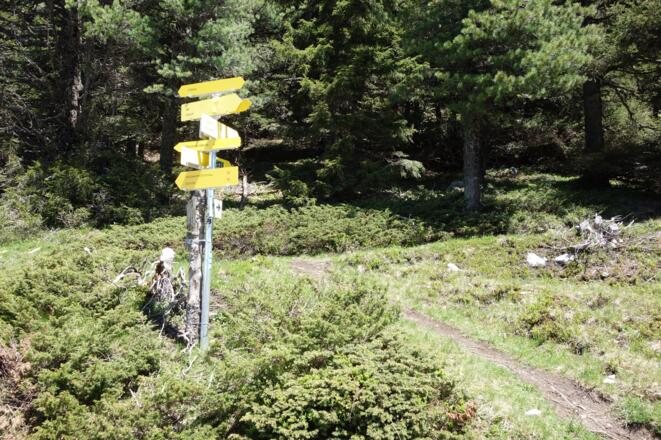 bis zur Abzweigung Richtung Boscheben
