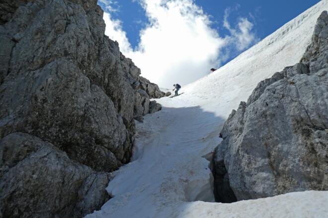 Einfahrt ins Brentnerkar