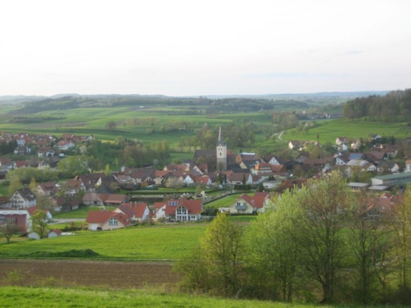 Blick auf Bühlerzell