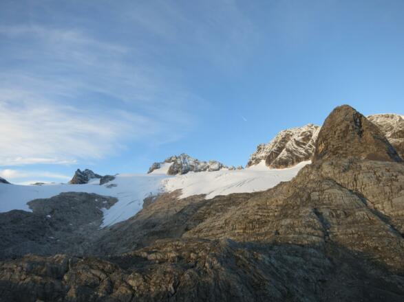 Abendstimmung auf der Simonyhütte