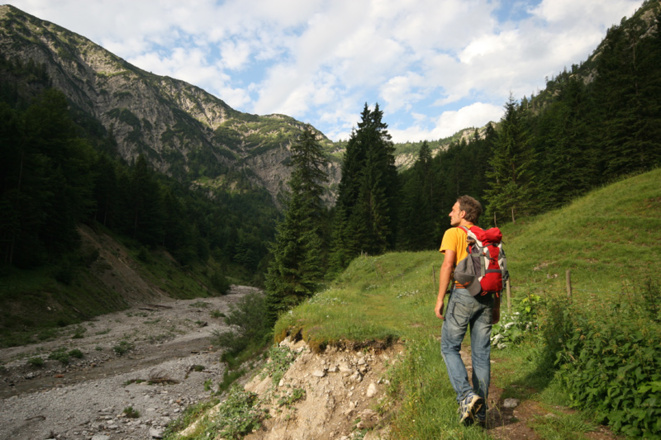 Zugang zur Wolfsschlucht