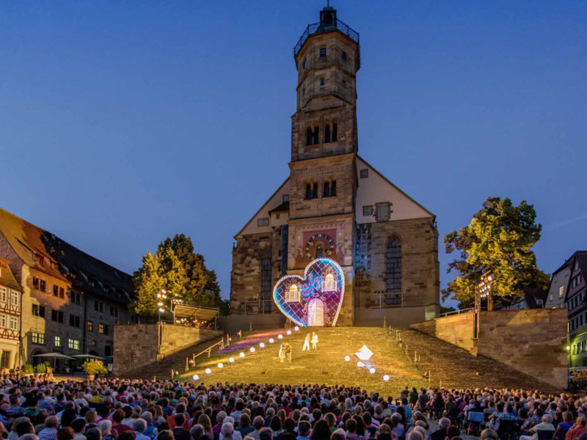 Besuchermagnet im Sommer - die Haller Freilichtspiele
