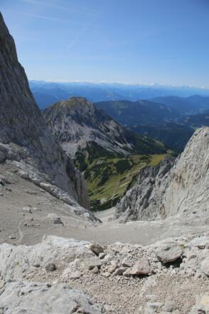 Fernblick von der Scharte