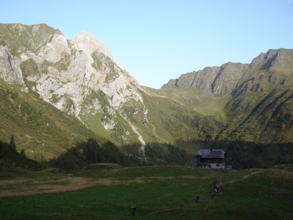 Blick Richtung Luggauer Törl