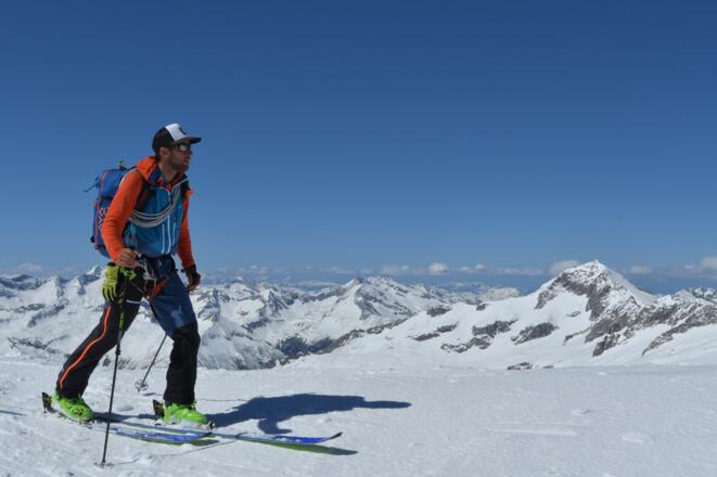 Mittl. Maurerkeeskopf, Blick auf Schlieferspitze