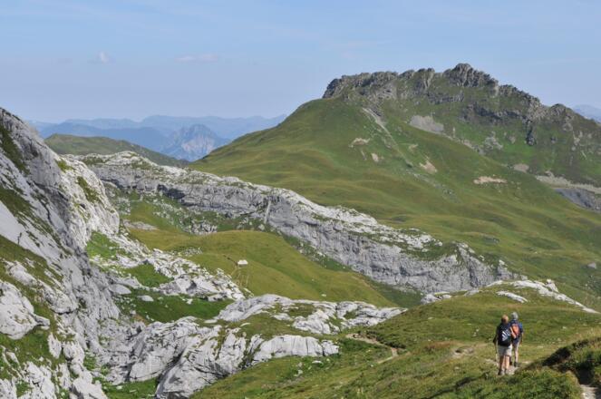 Abstieg zur Tilisunahütte