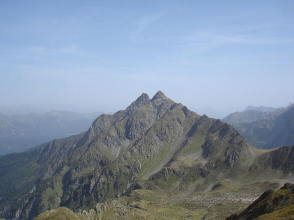 Fernsicht am Grat