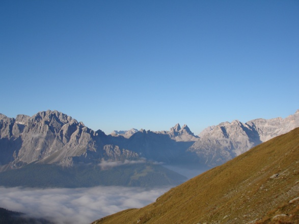 Fernblick am Weg