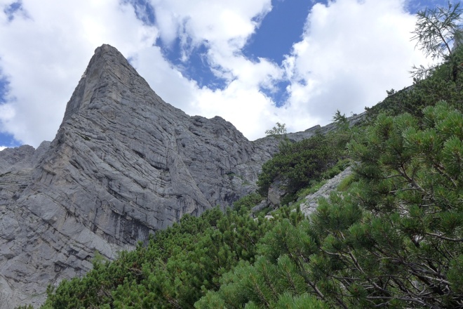 Hütte in Sicht!