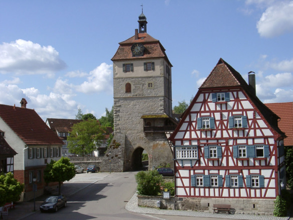 Torturm im Vellberger Städtle