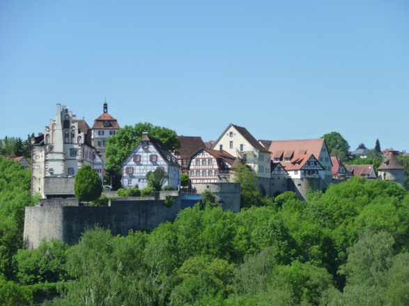 Blick aufs Städtle Vellberg