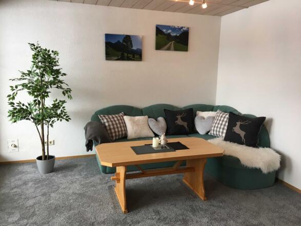 Ferienwohnung Wiesenruh - Wohnzimmer