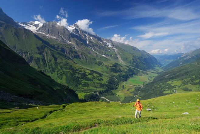 Aufstieg in die Pfandlscharte vom Käfertal