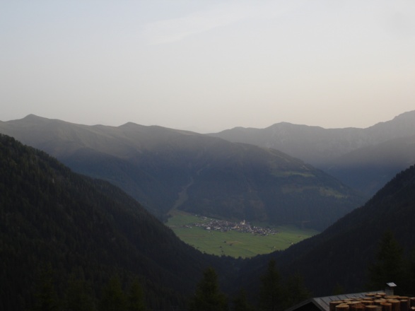 Morgen auf der Porzehütte