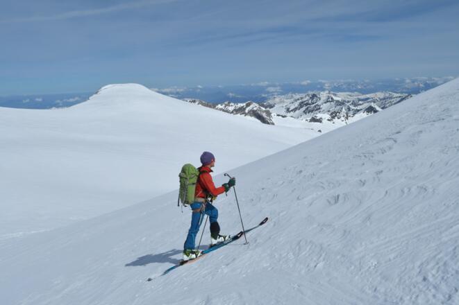 Aufstieg zum Rainerhorn, Blick auf Kleinvenediger