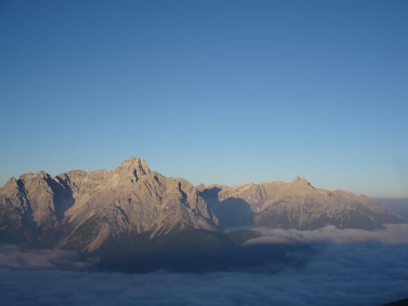 Morgen in den Sextener Dolomiten