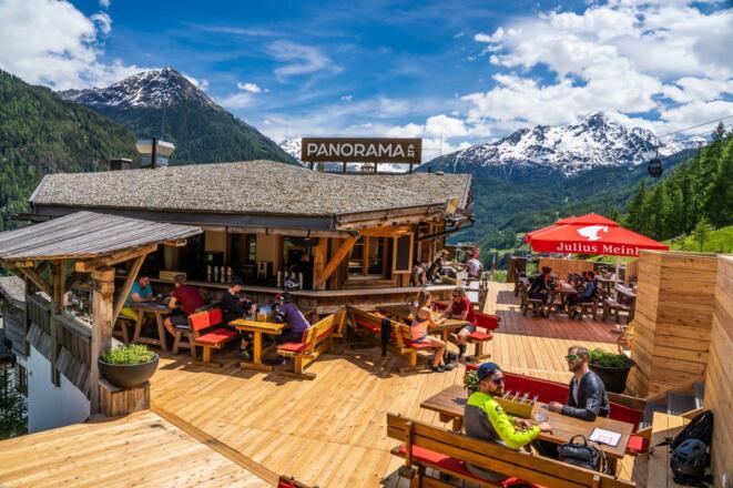 Panorama Alm Sommer