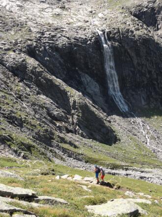 Abstieg über den Normalweg am Talschluß