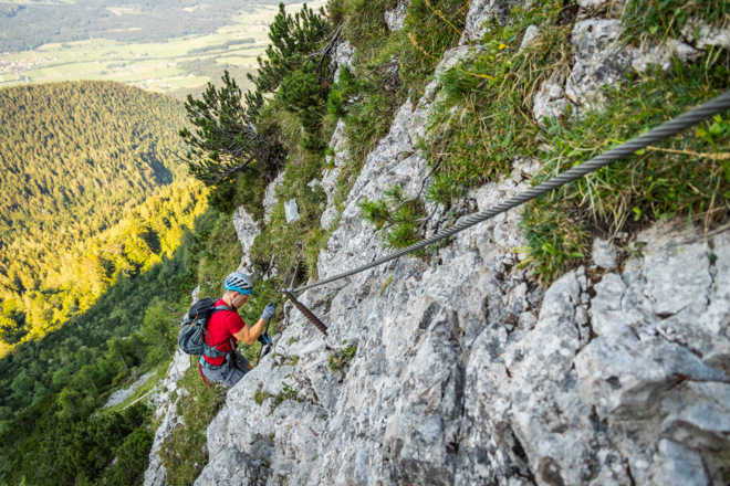 Im Pidinger Klettersteig