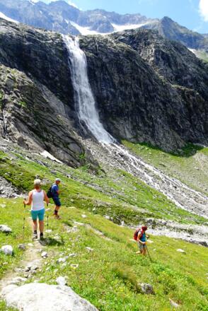 Abstieg über den Normalweg am Talschluß
