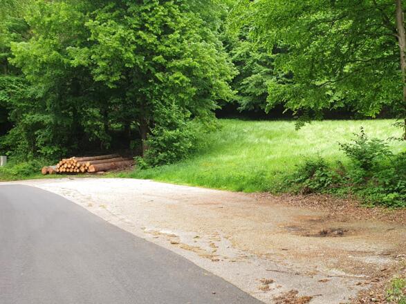 Parkplatz bei Freizeitzentrum Klausersee © MiE