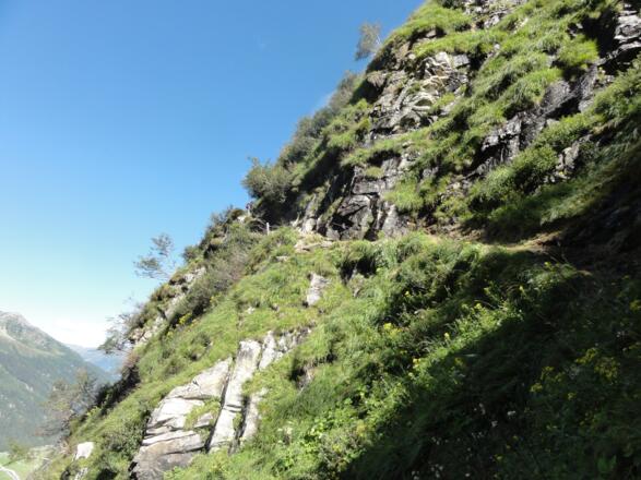 Aufstieg über die Noitroi