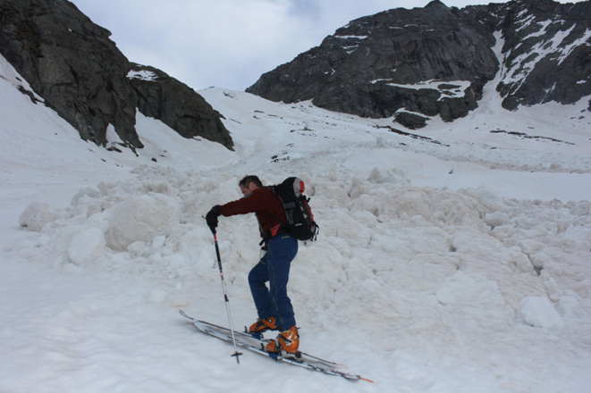 Erste große Steilstufe