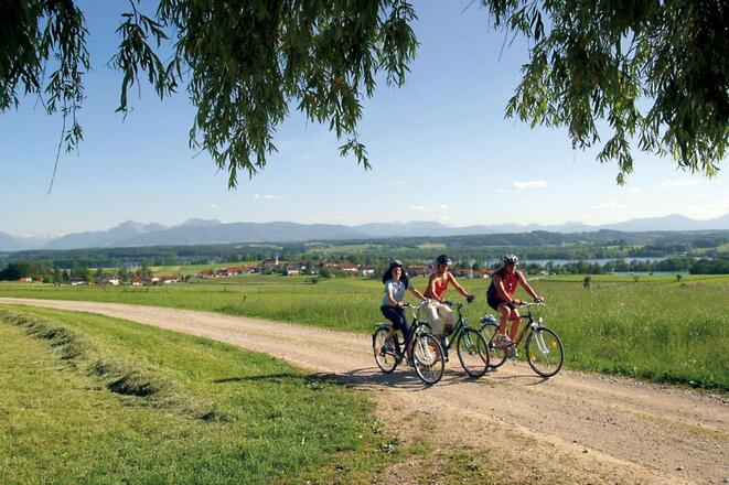 Radeln um den Waginger See