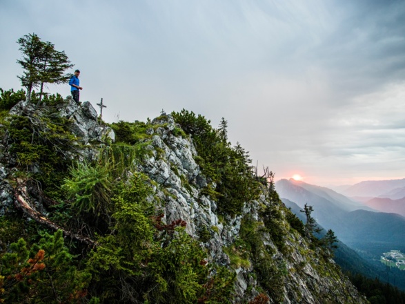am Sulzgrabenkopf bei Sonnenaufgang