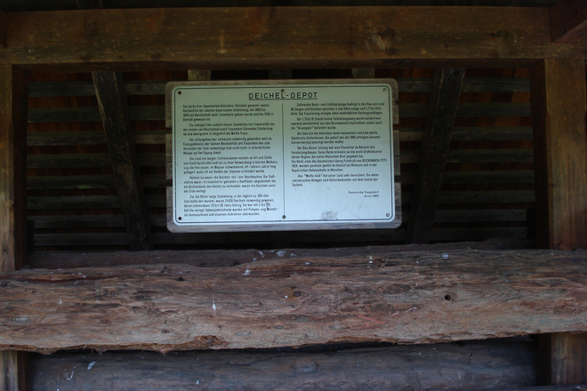 Infotafel zur Soleleitung