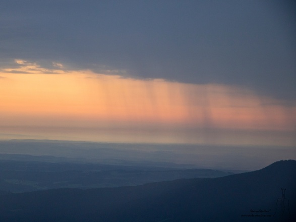 Regenschauer im Flachland