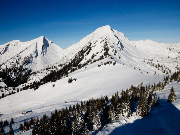 Sonntagshorn vom Peitingköpfl aus gesehen