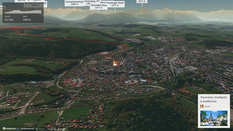 Pilgerweg im Chiemgau: St. Rupert-Weg: Traunstein - Inzell