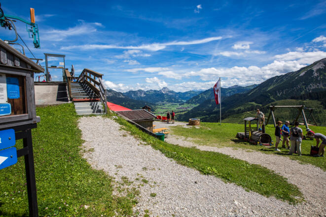 Gipfelstation Wannenjochbahn