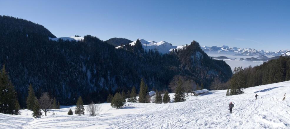 Panoramablick bei der Talalm