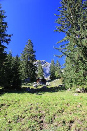 Zustieg zur Biberacher Hütte